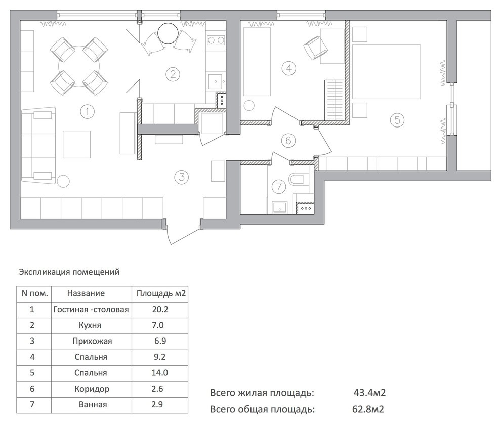 Houzz тур: Неоклассика в панельном доме
