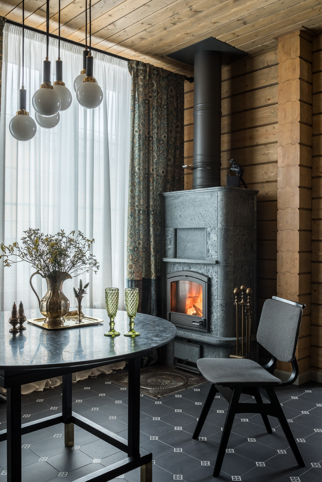 Houzz тур: Дача, ставшая семейным загородным домом