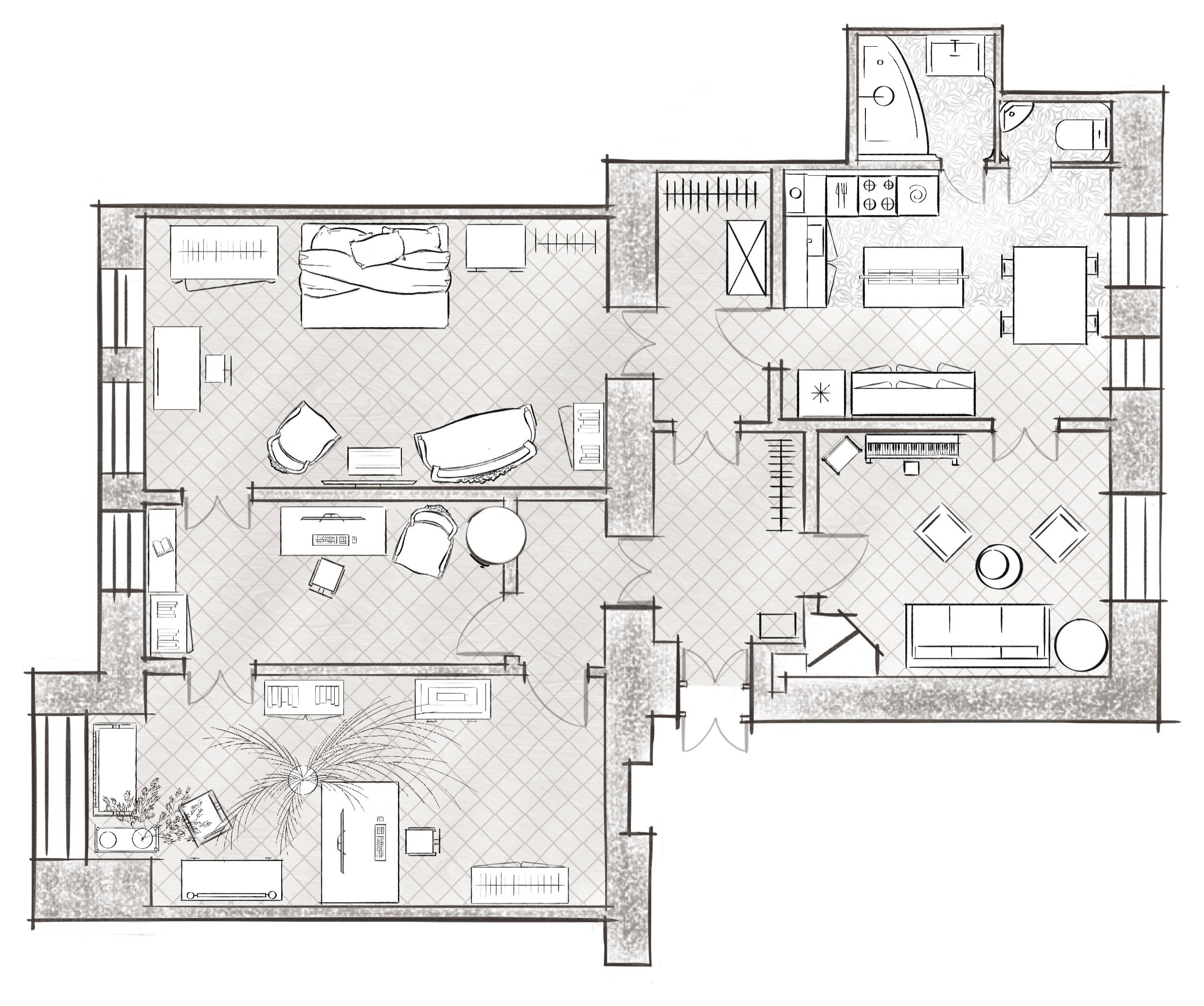 В гостях: Квартира в Петербурге – со слоном и антиквариатом