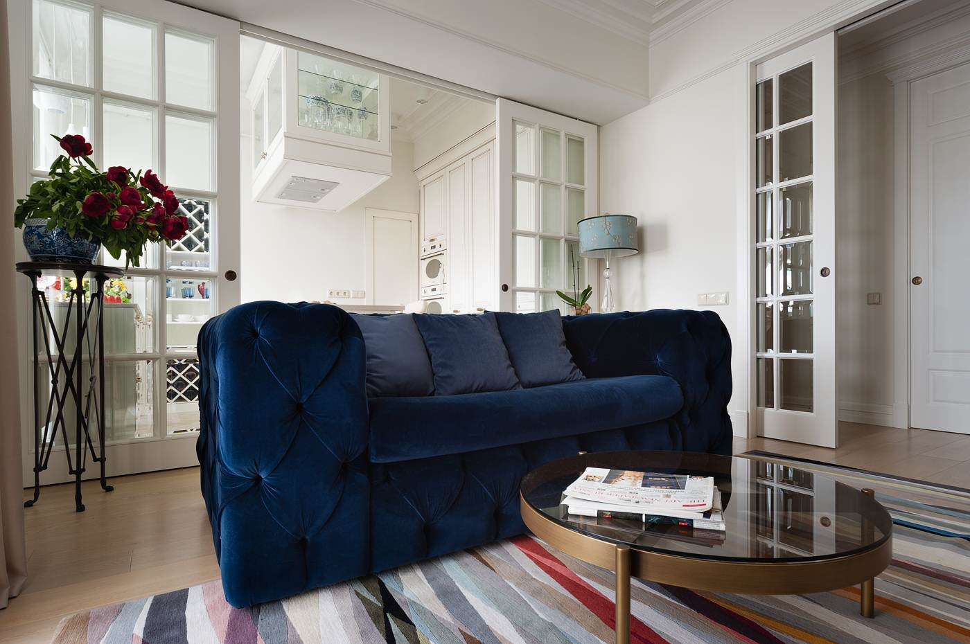 Houzz тур: Квартира с видом на набережную и сталинскую высотку