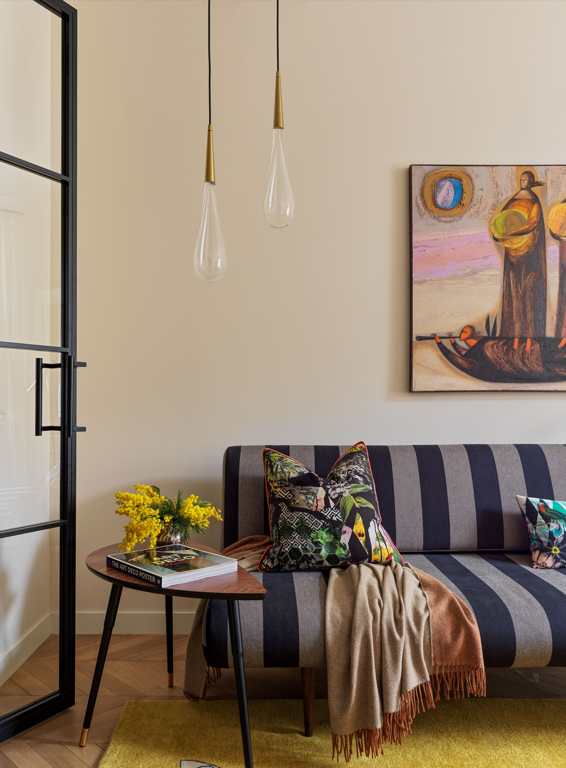 Houzz тур: 58 кв. м — квартира с элементами сталинского ампира