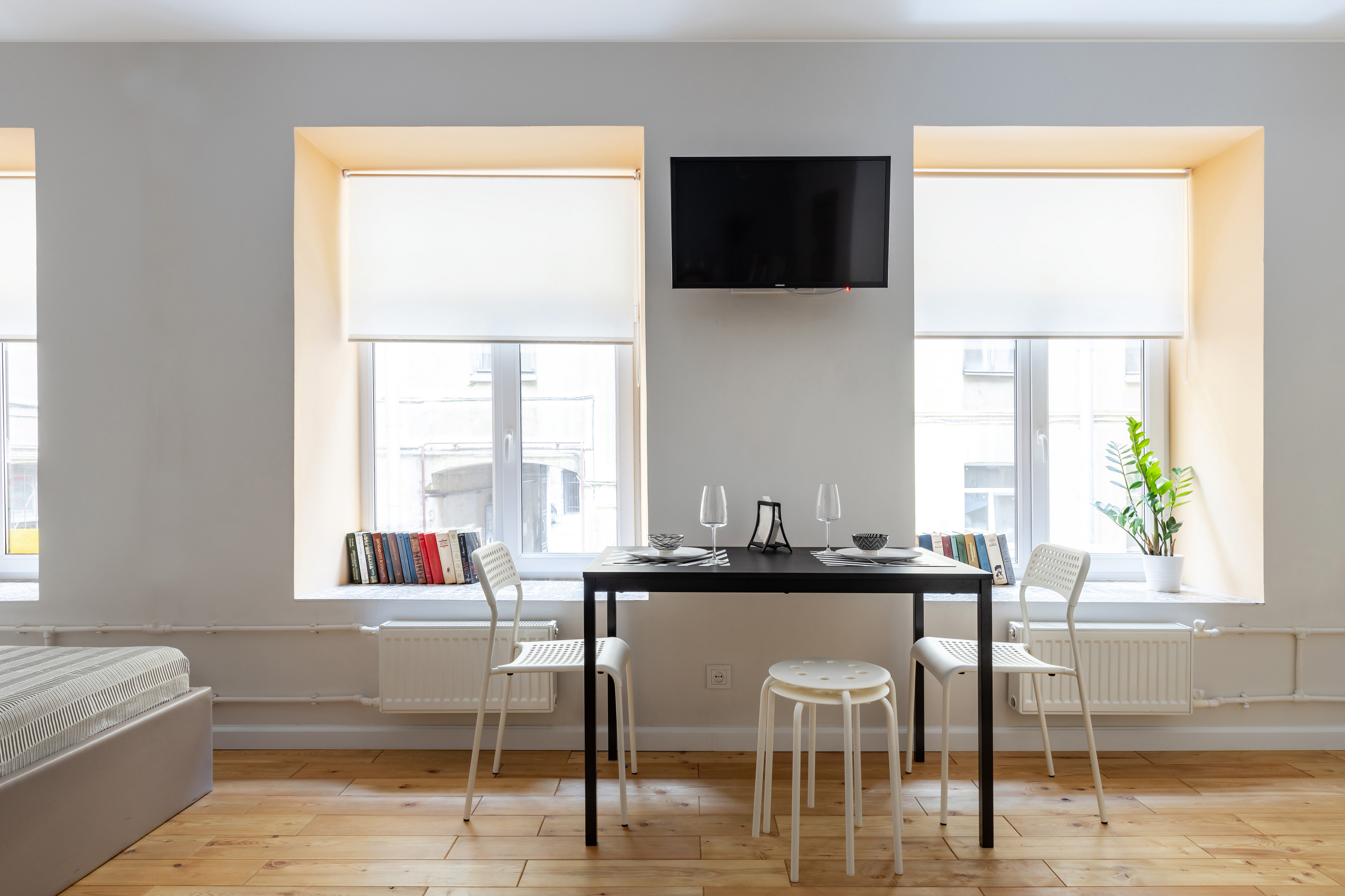 Houzz тур: Апартаменты с сауной в старом флигеле Санкт-Петербурга