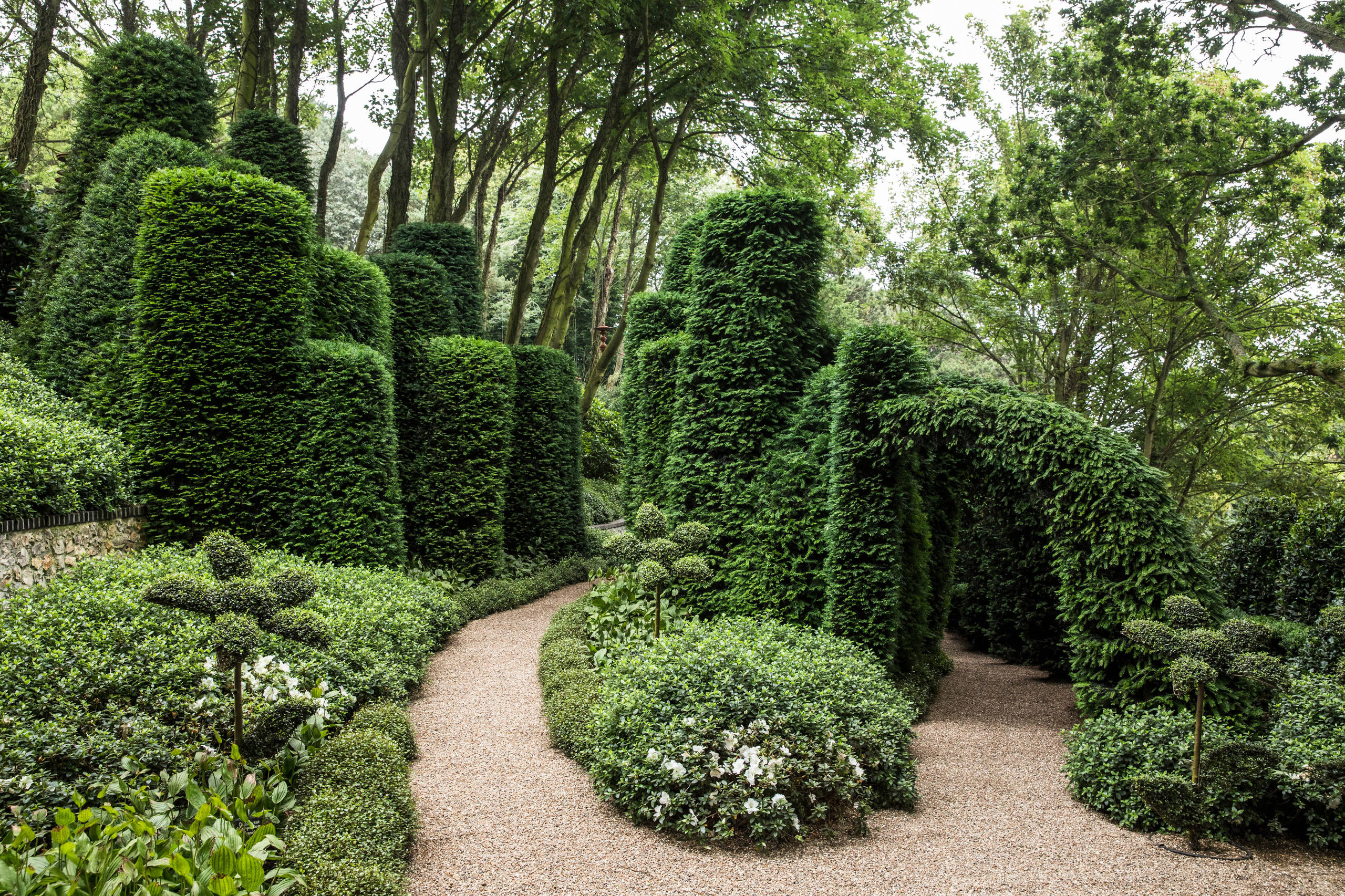 Проект недели: Сад русского дизайнера в нормандском Этретa