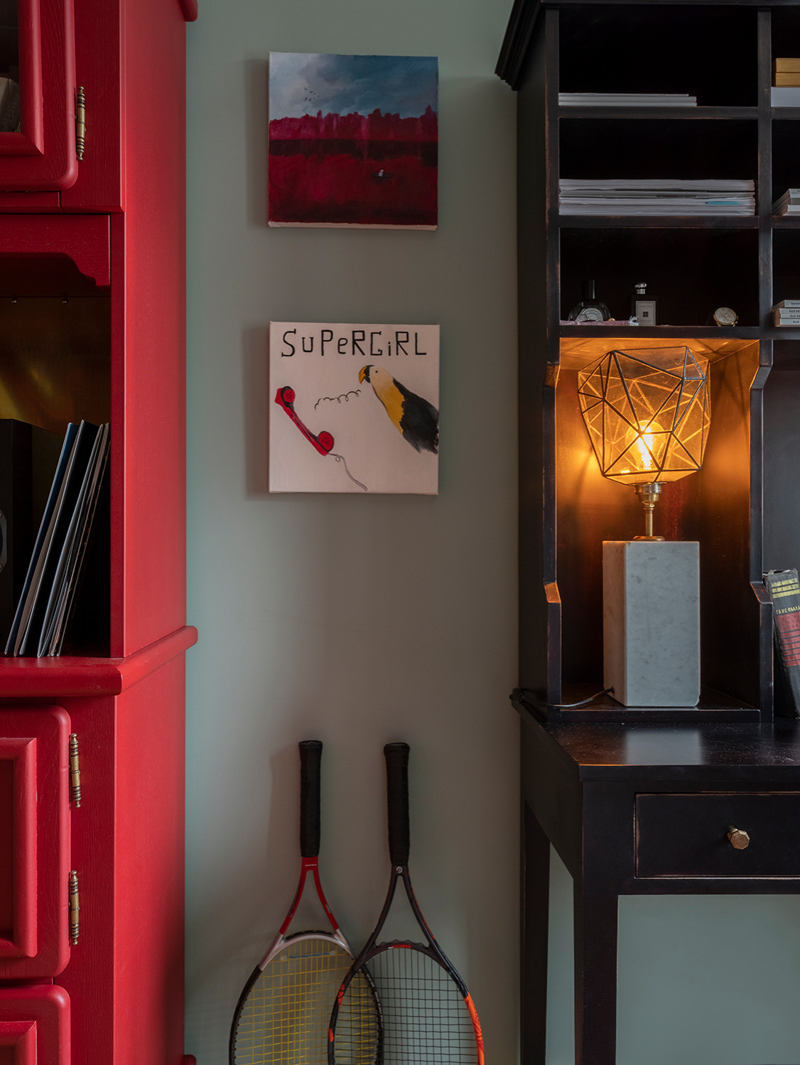 До и после: Комната фотографа, снимающего для Houzz