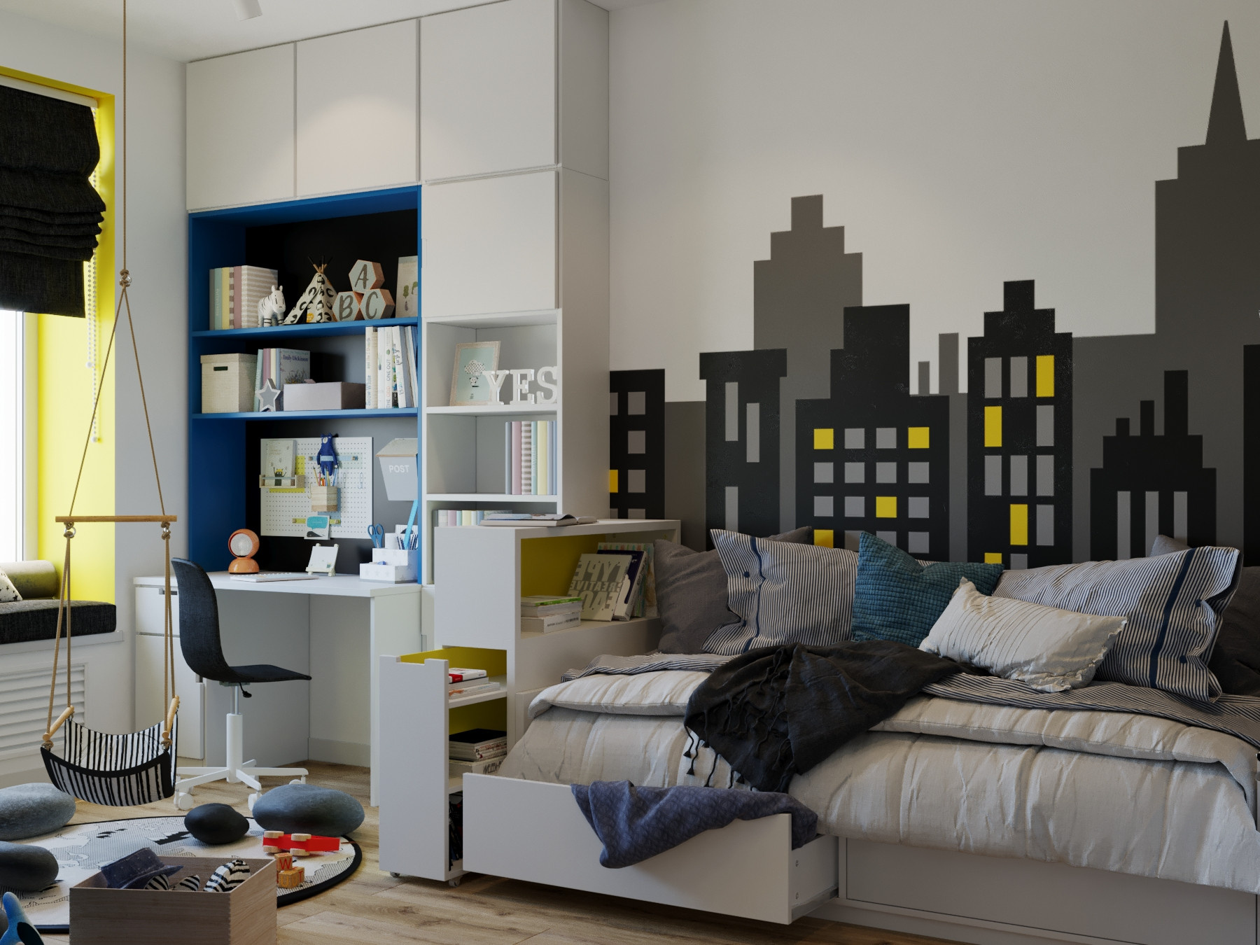 Проект недели: Детская для двух мальчиков