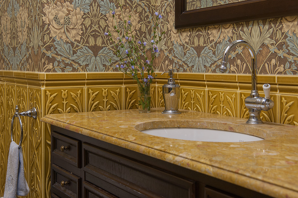 Houzz тур: Интерьер в английском стиле, вдохновленный У. Моррисом