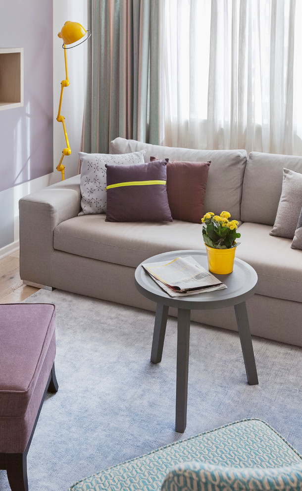 Houzz-тур: Квартира-солнечный зайчик для молодой девушки