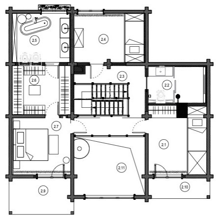 Houzz тур: Очень чёрный дом – изнутри и снаружи