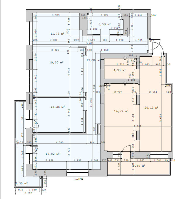 Houzz тур: Квартира в Новосибирске с монолитными колоннами