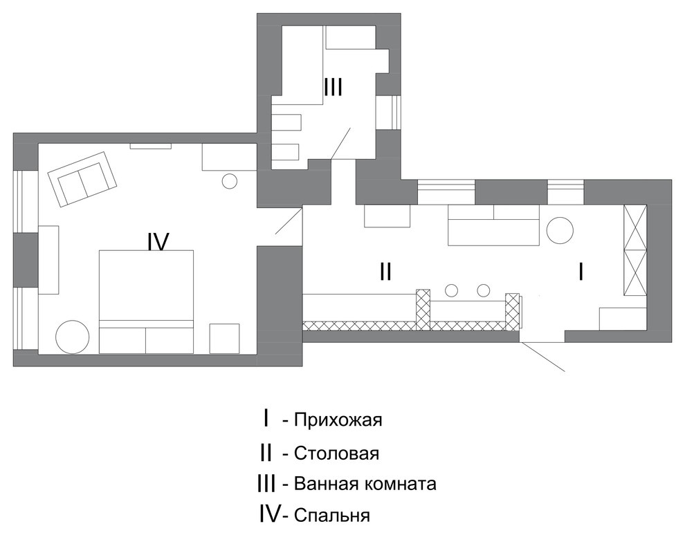 Houzz тур: Квартира с зелёной... лепниной