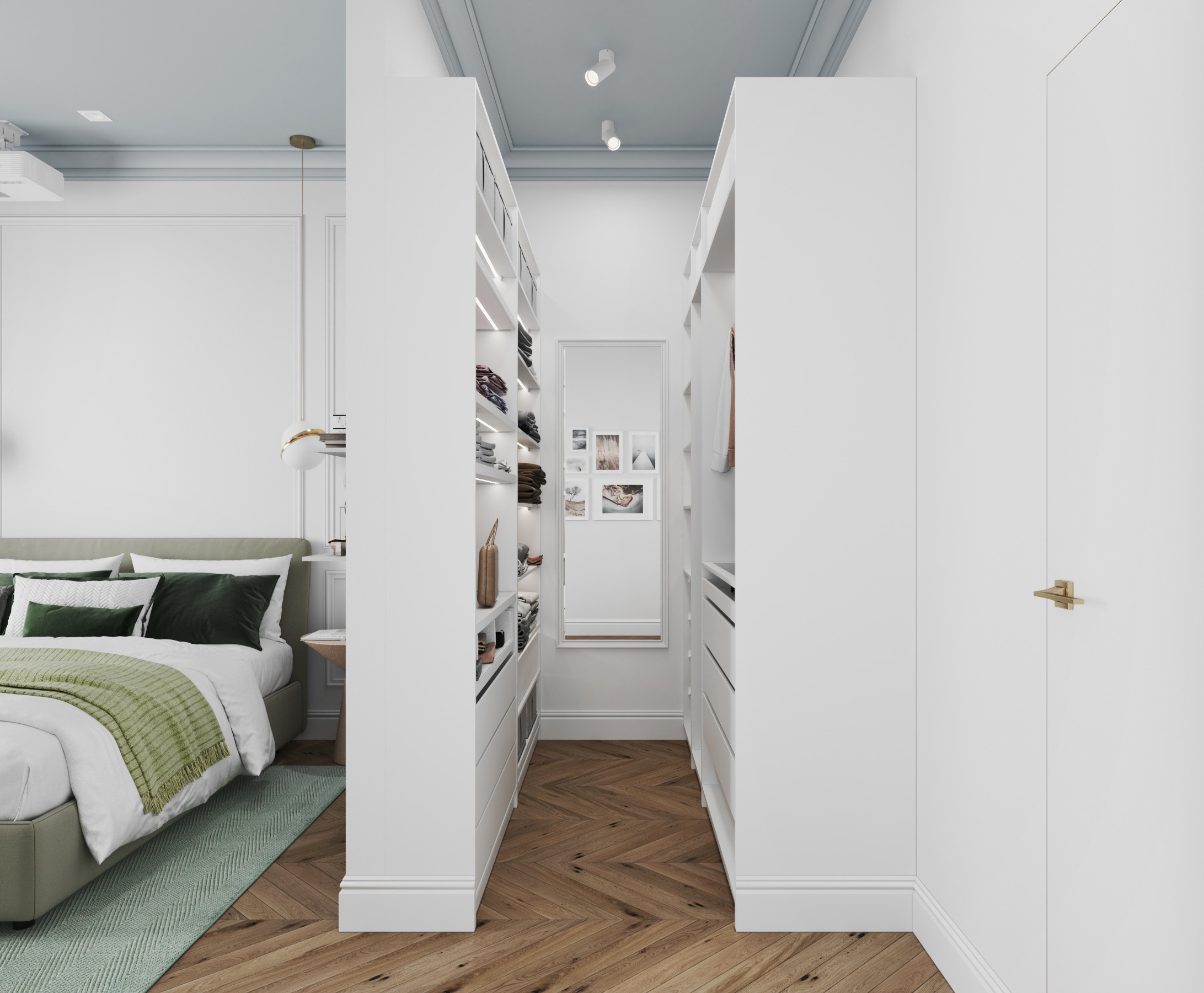 Поиск планировки: 46 кв.м с кухонным островом [6 вариантов]