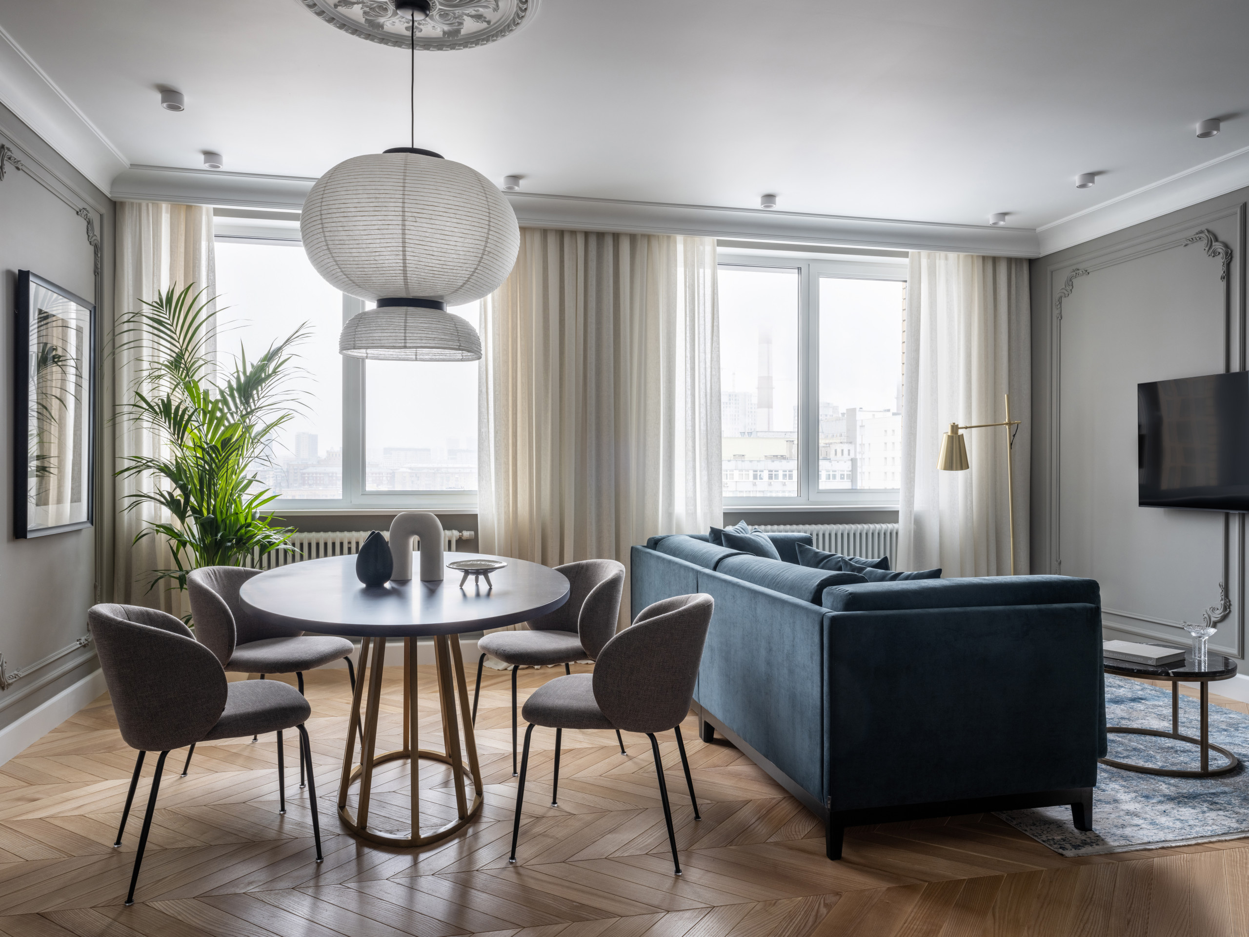 Houzz тур: «Парижская» квартира на северо-западе Москвы