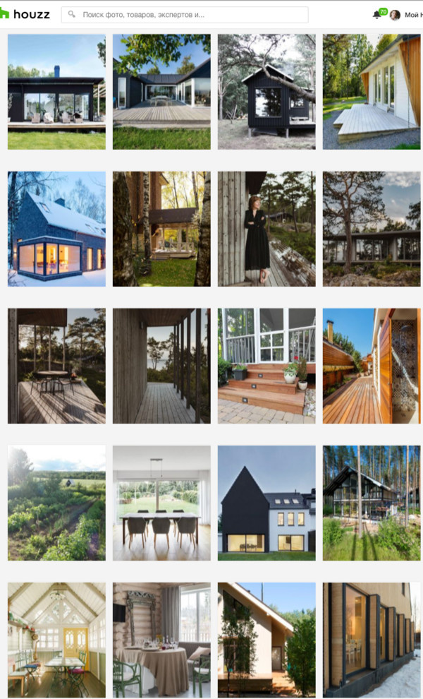 Вопрос: Почему фото с Houzz невозможно сохранить «нормально»