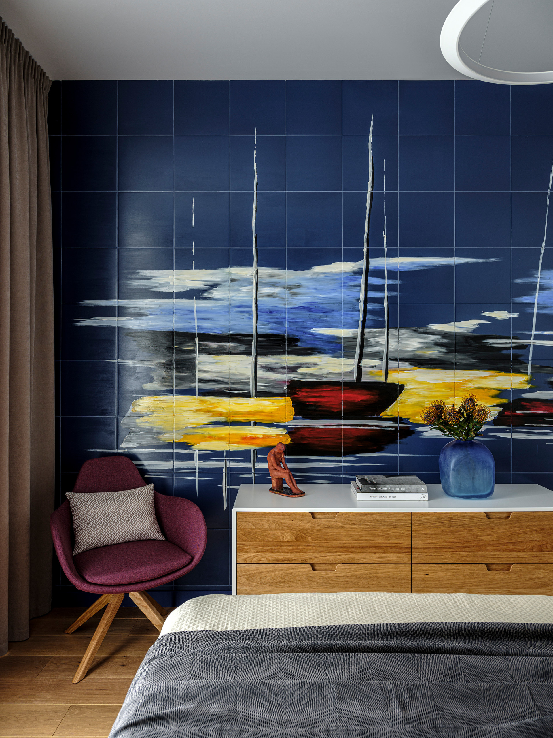 Houzz тур: Квартира для семьи — с рисунками сына на стенах