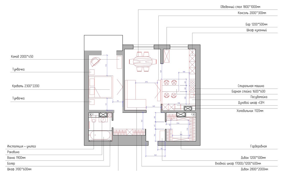 Houzz тур: Квартира в Краснодаре с зелёным коридором и рейками