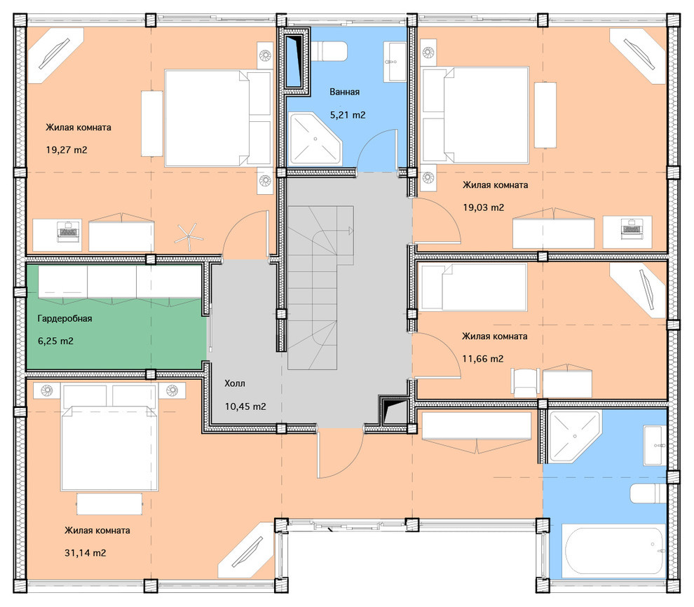 В гостях: Стеклянный дом на краю обрыва в Подрезково