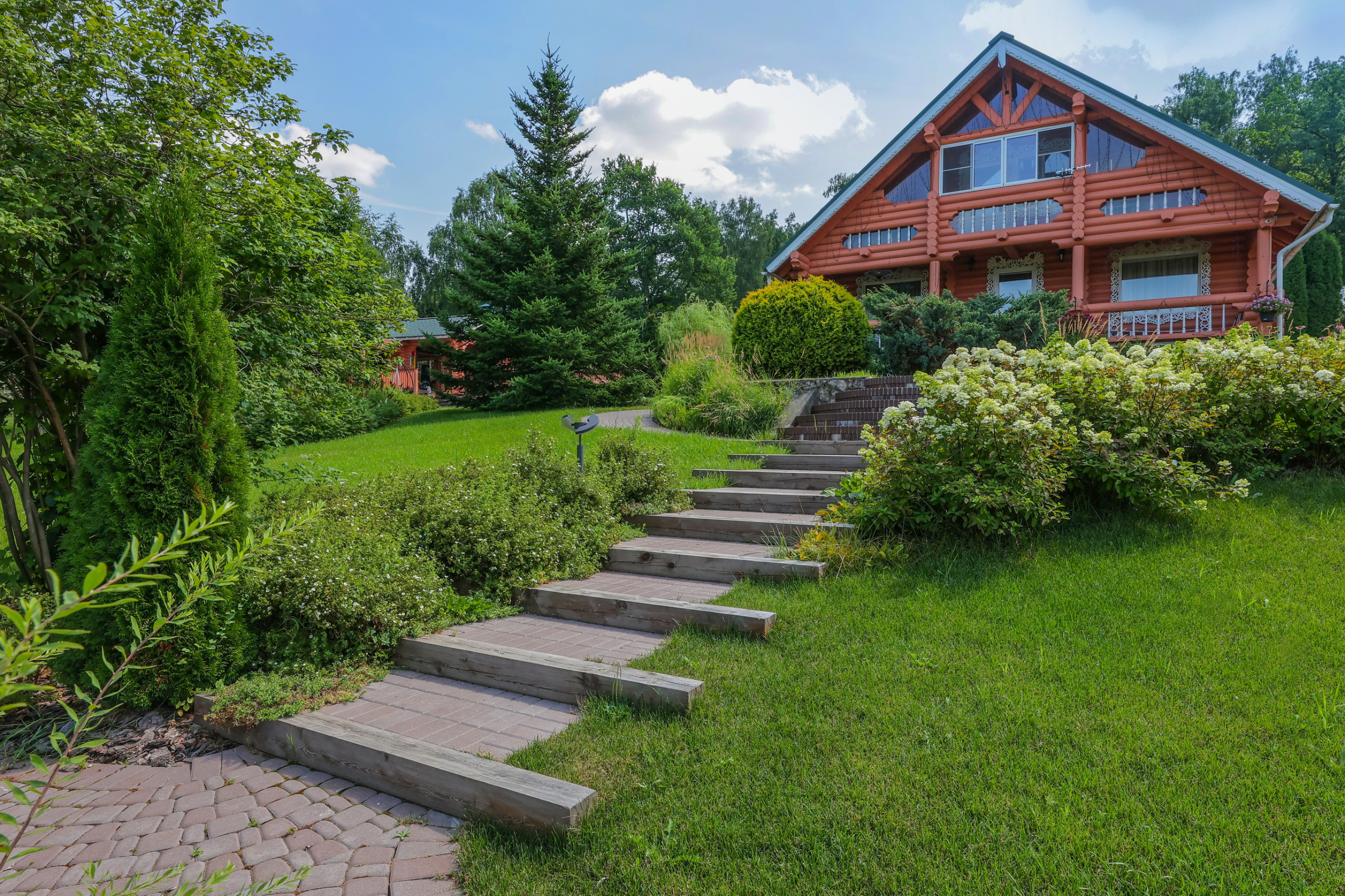 В гостях: Переделка природного сада у каскада прудов