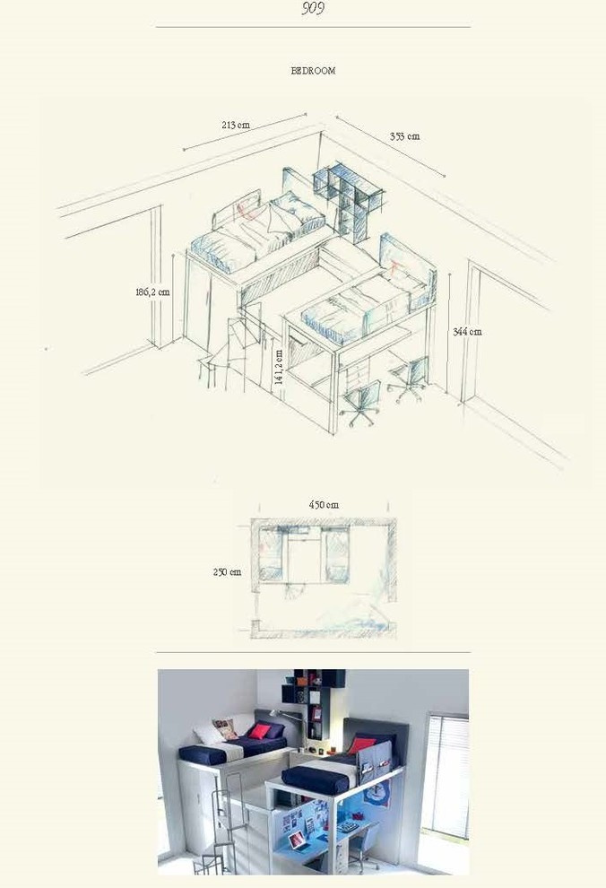 Эргономика: Один, два или даже 4 ребенка в общей детской комнате