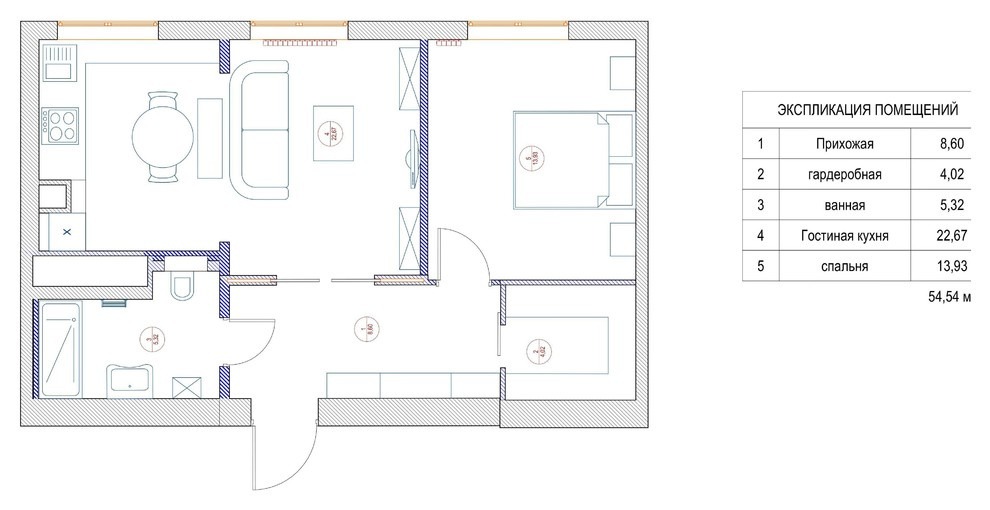 В гостях: Квартира в цветочных оттенках для молодой семьи