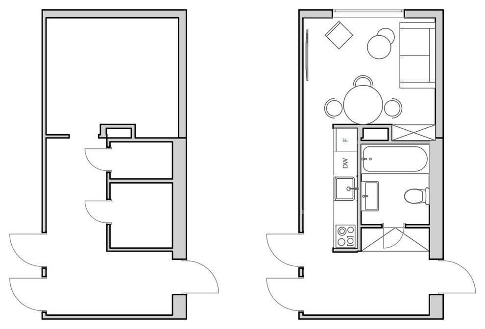 Увеличим КПД: Неочевидные идеи для маленьких квартир