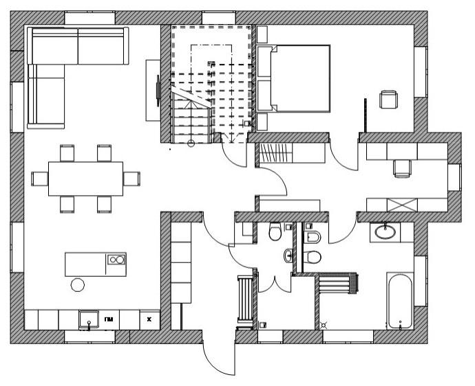 В гостях: Яркий дом для семьи с тремя детьми