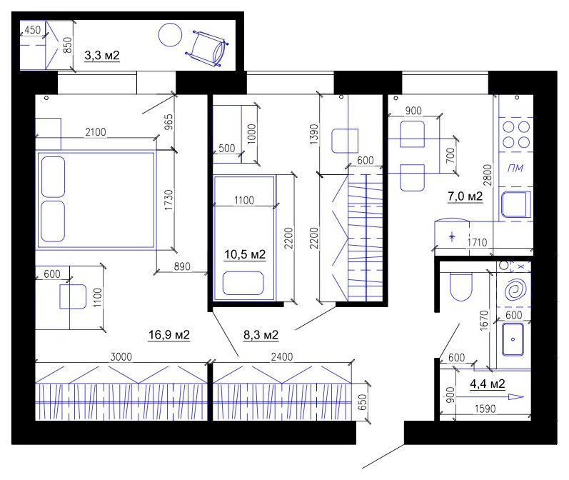 Houzz тур: Интерьер в подарок для пожилой мамы