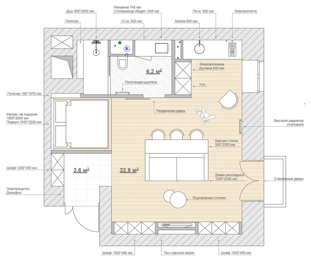 Houzz тур: Дух Азии в молодежной квартире