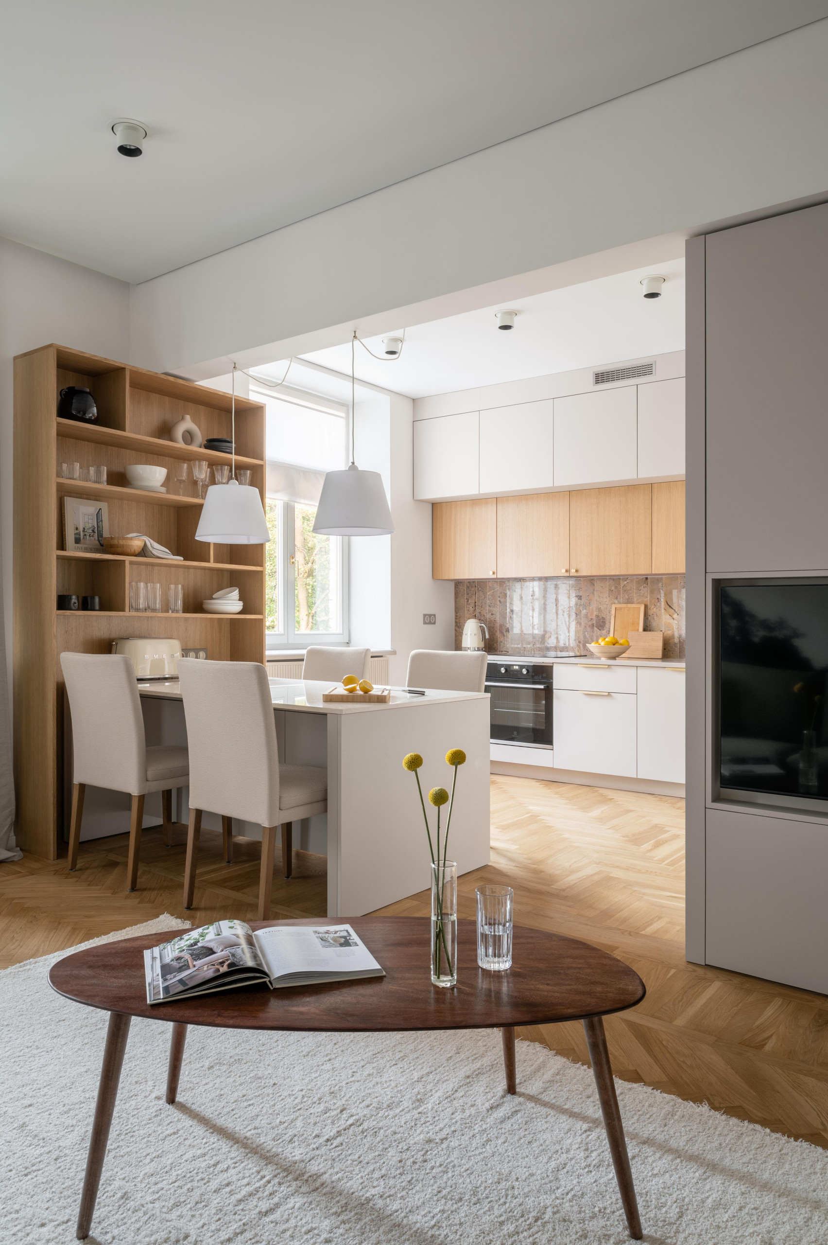 Houzz тур: Трёхкомнатная квартира для русско-французской семьи