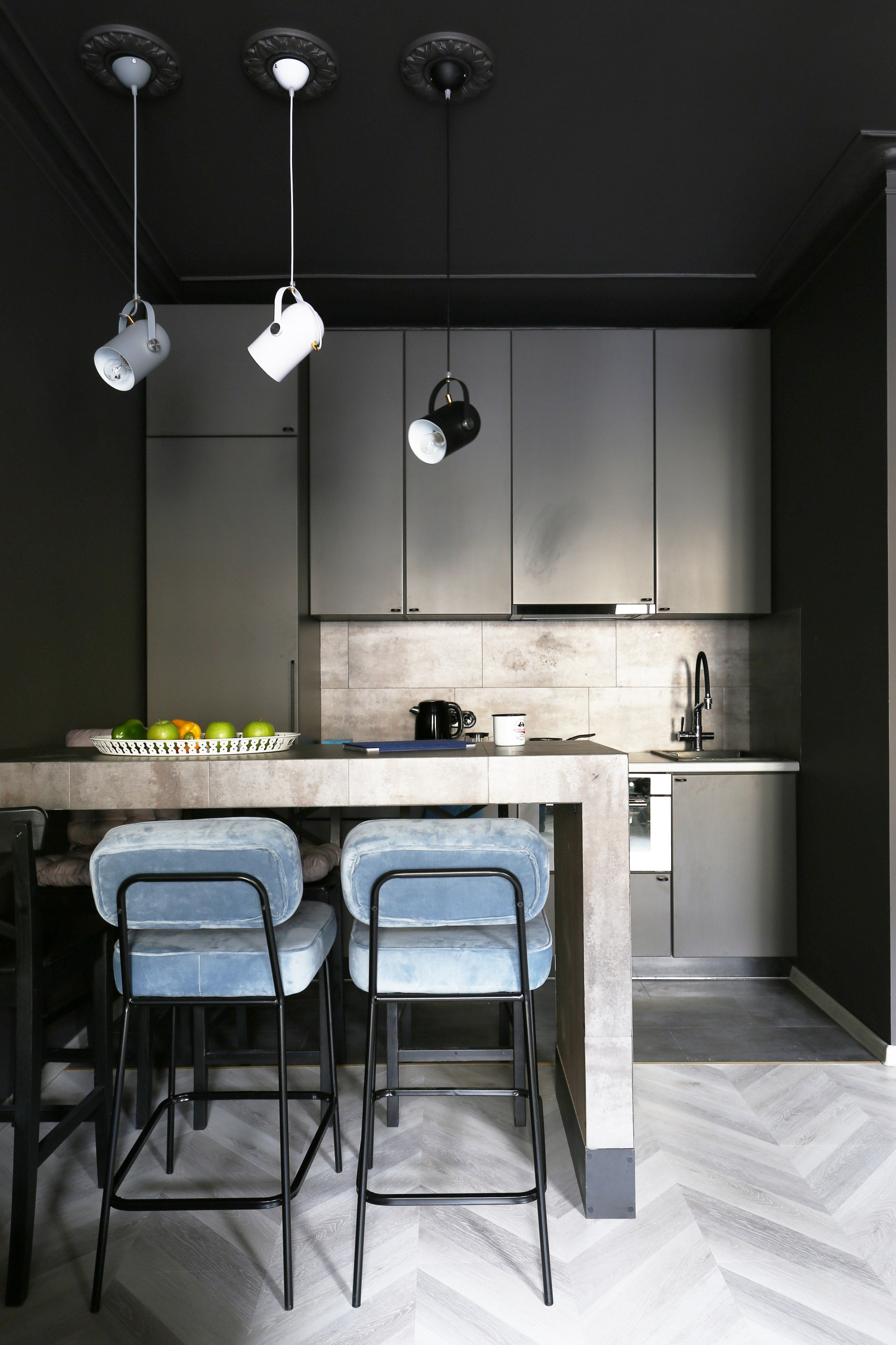 До и после: Квартира в доме 1850 г. в историческом центре Питера