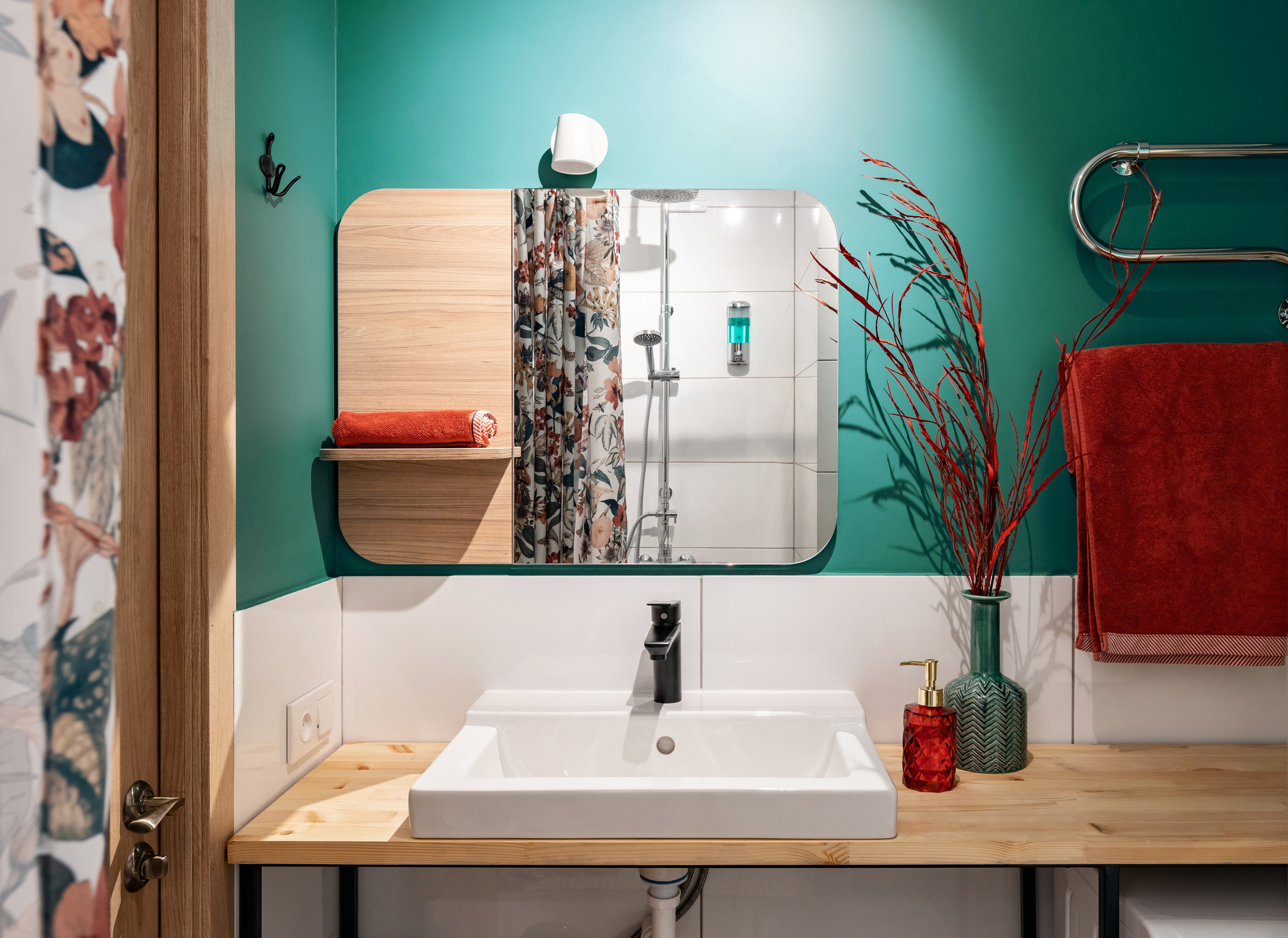 Houzz тур: Апартаменты с сауной в старом флигеле Санкт-Петербурга