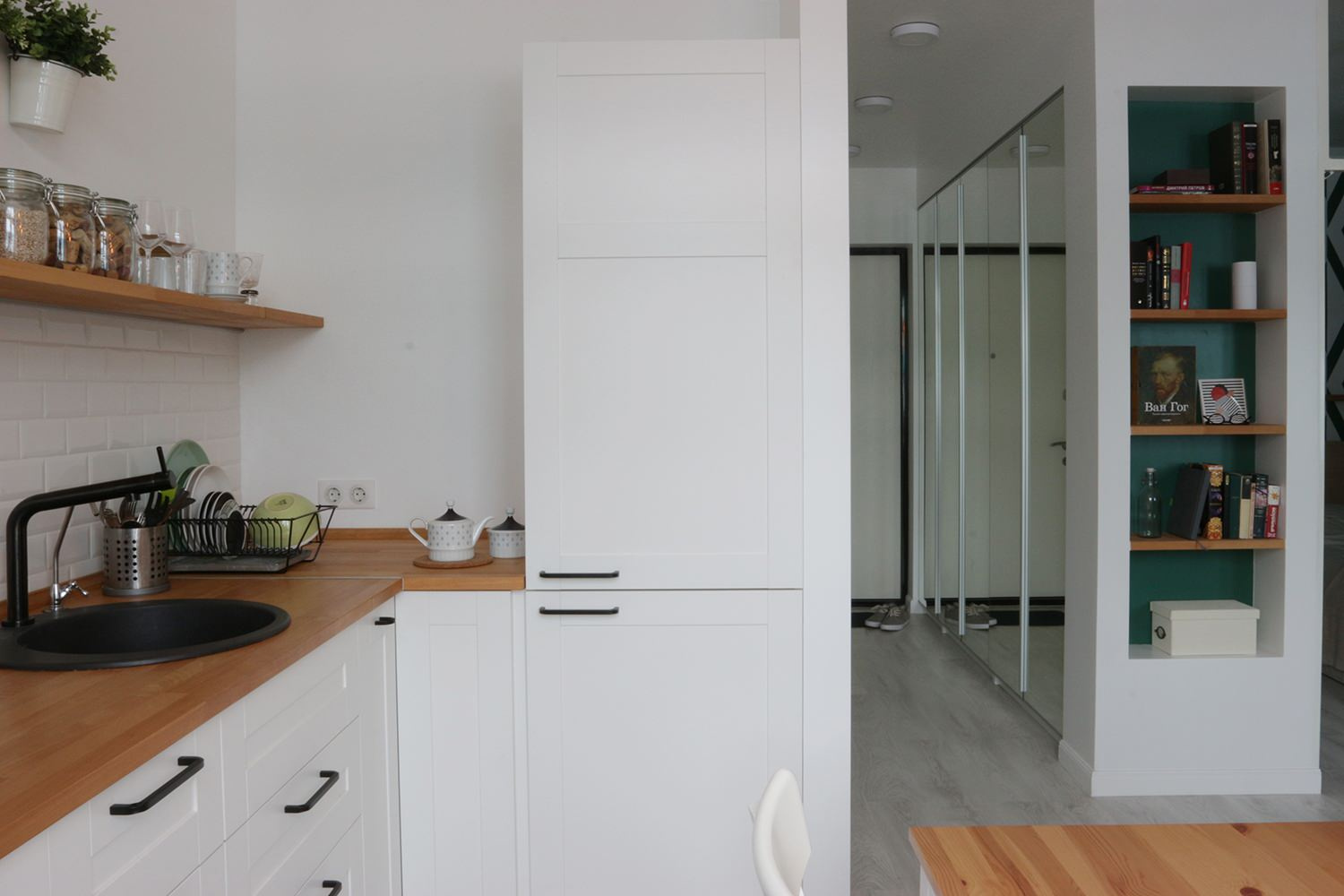 В гостях: Студия 32 кв.м с полноценной спальней