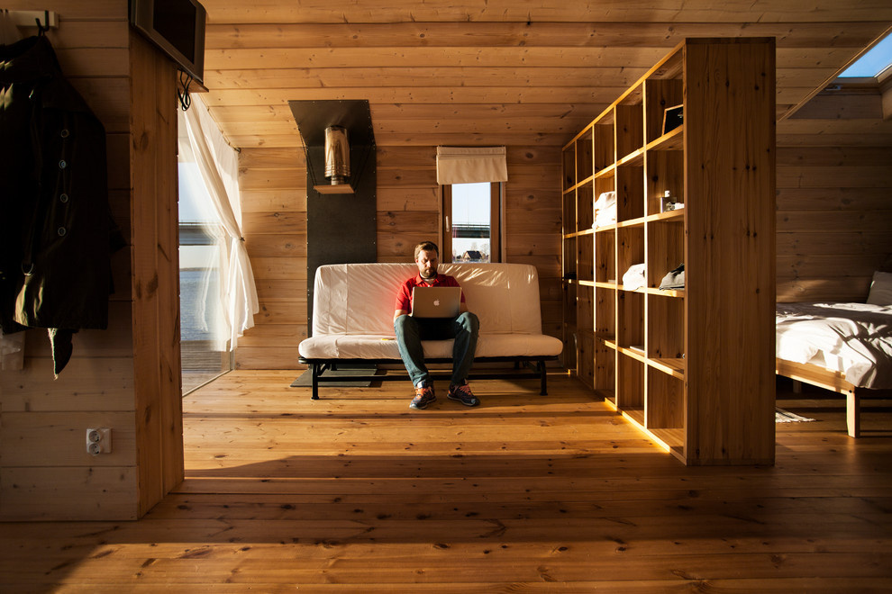 В гостях: Дом, пришвартованный под Калязиным