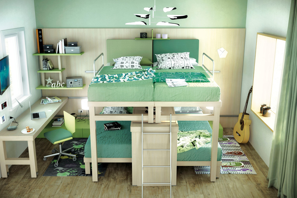 Эргономика: Один, два или даже 4 ребенка в общей детской комнате