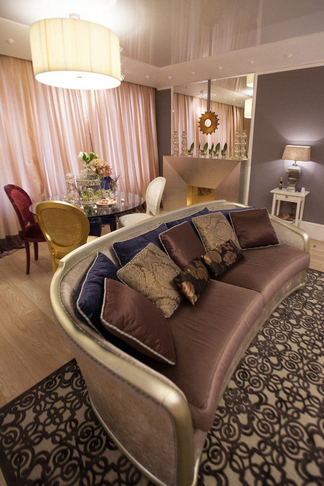 Houzz тур: Интерьер для модницы с идеальной гардеробной и Ботичелли