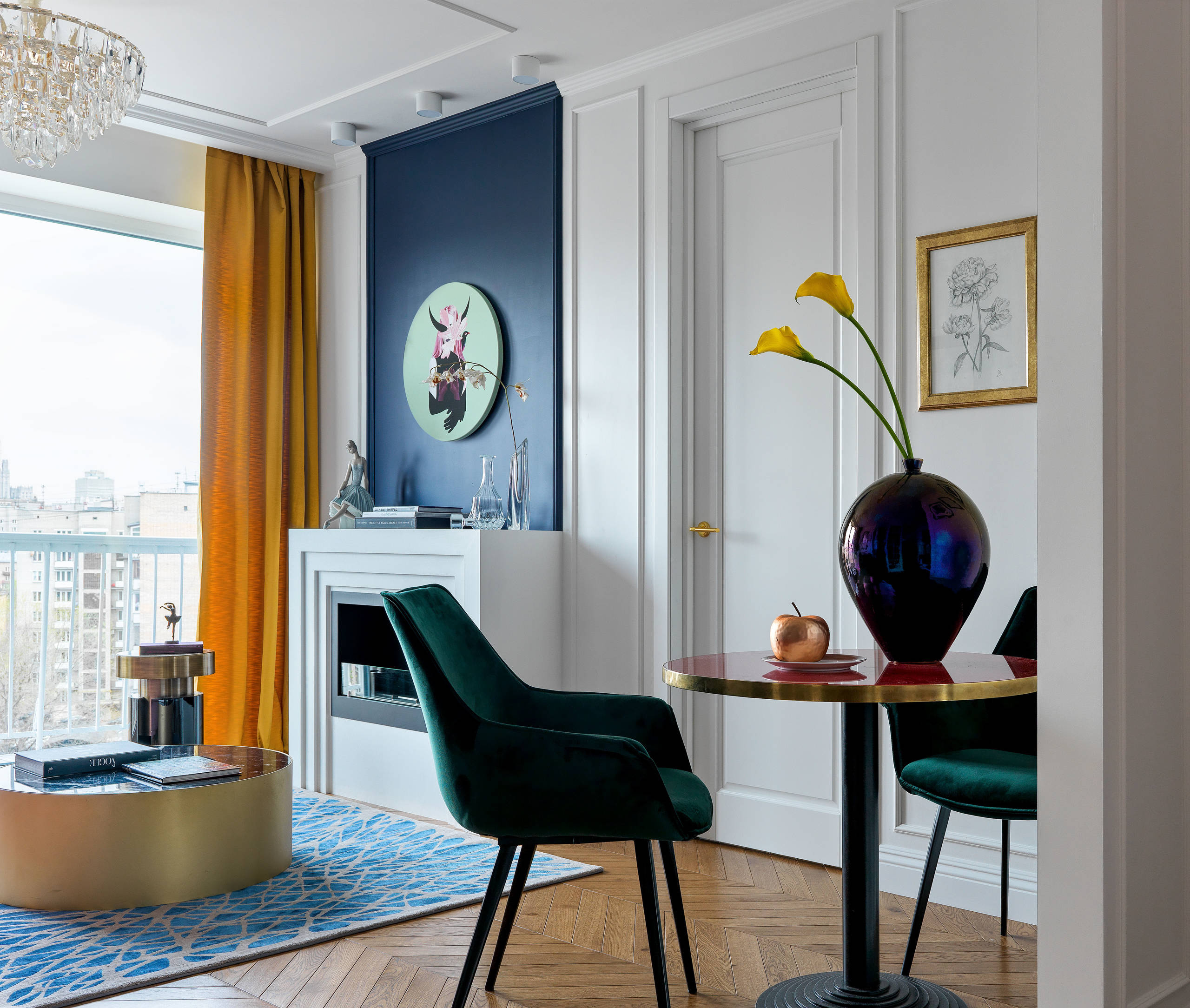 Houzz тур: Квартира для жизни между Лондоном и Москвой