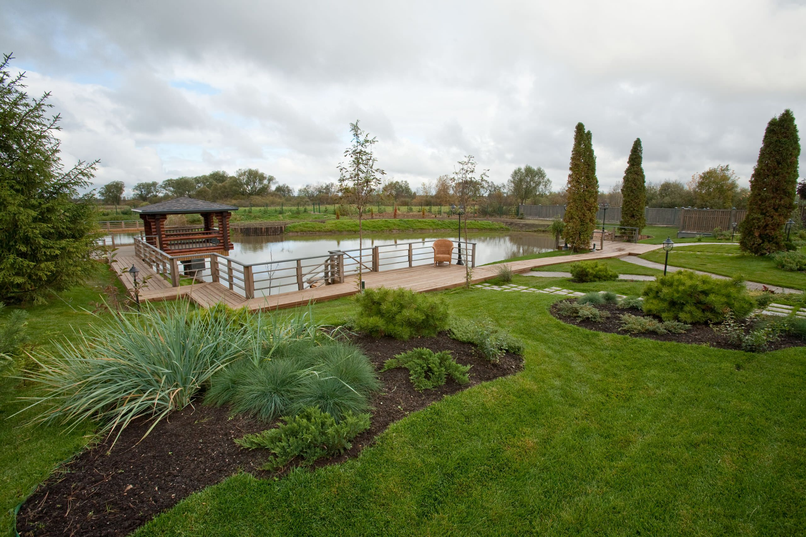 Как правильно: Отвести лишнюю воду с участка