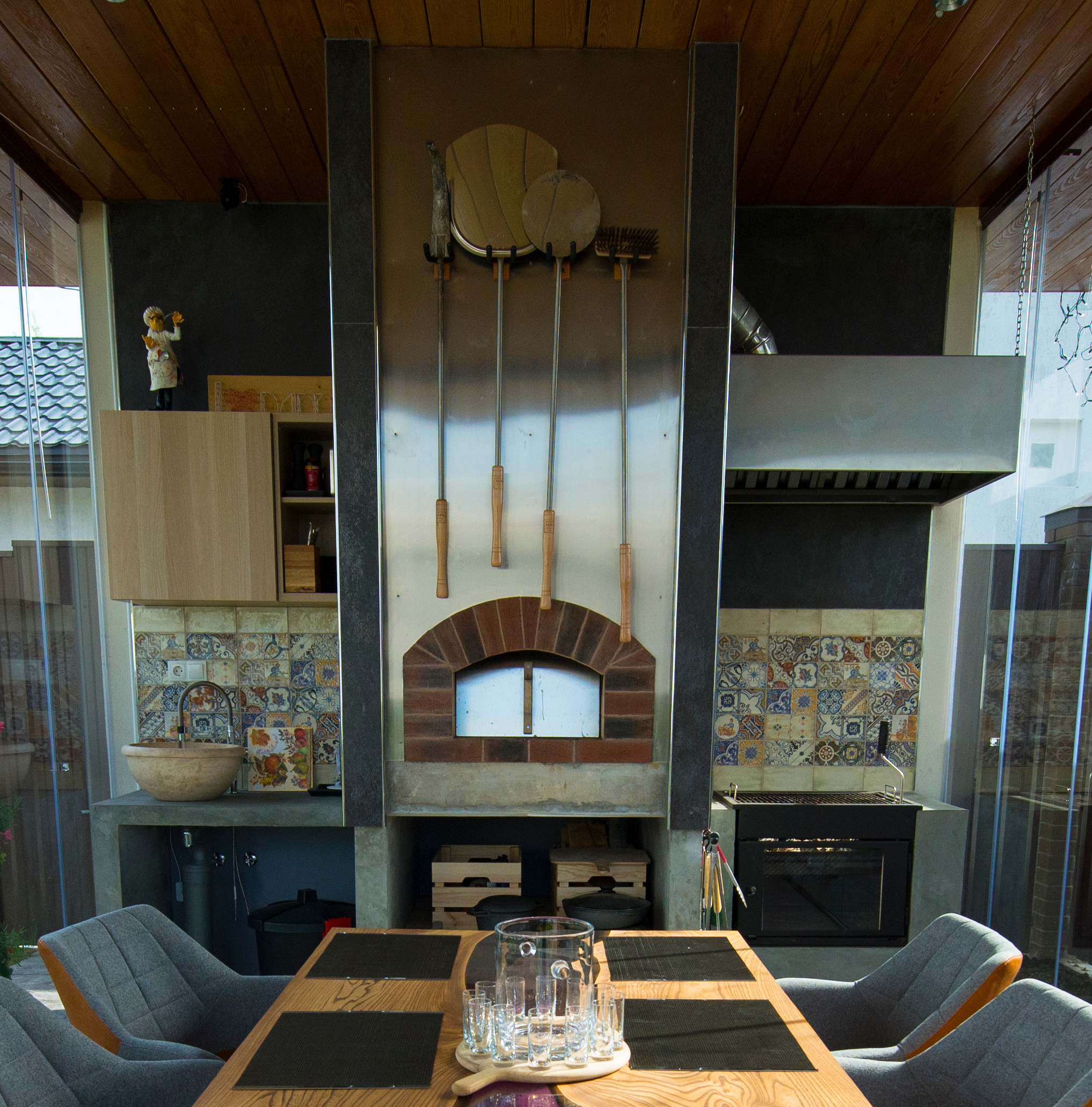 Проект недели: Садовый павильон для обедов круглый год