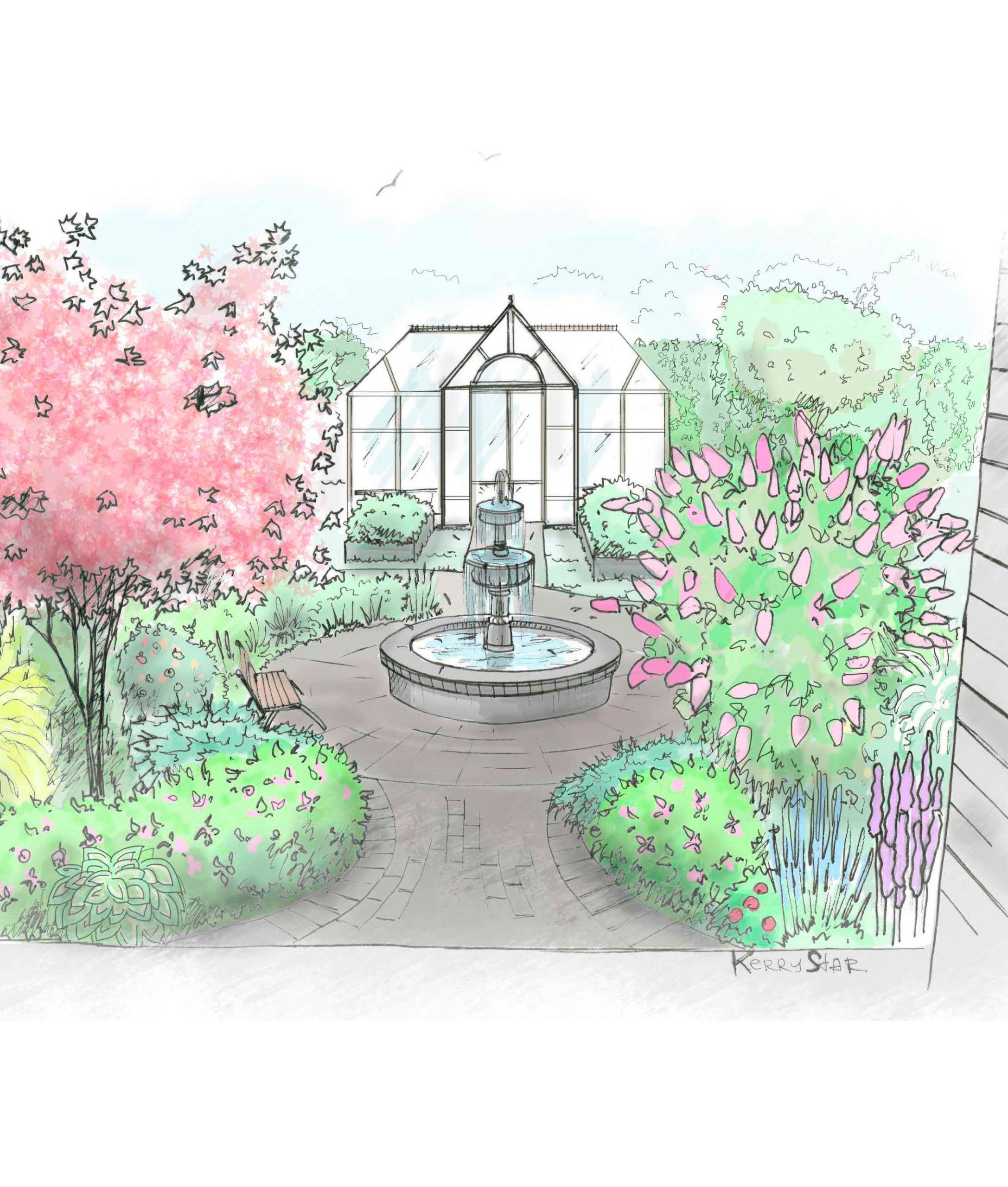 Планировка сада: Усадьба в голландском духе для 3 поколений семьи