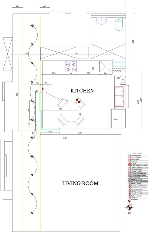 Есть решение: 7 проектов кухни 14 кв.м