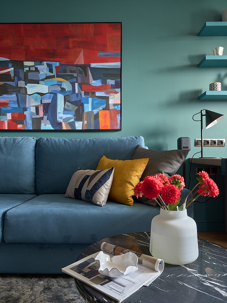 Подсмотрено в отеле: Живопись как центральная тема интерьера