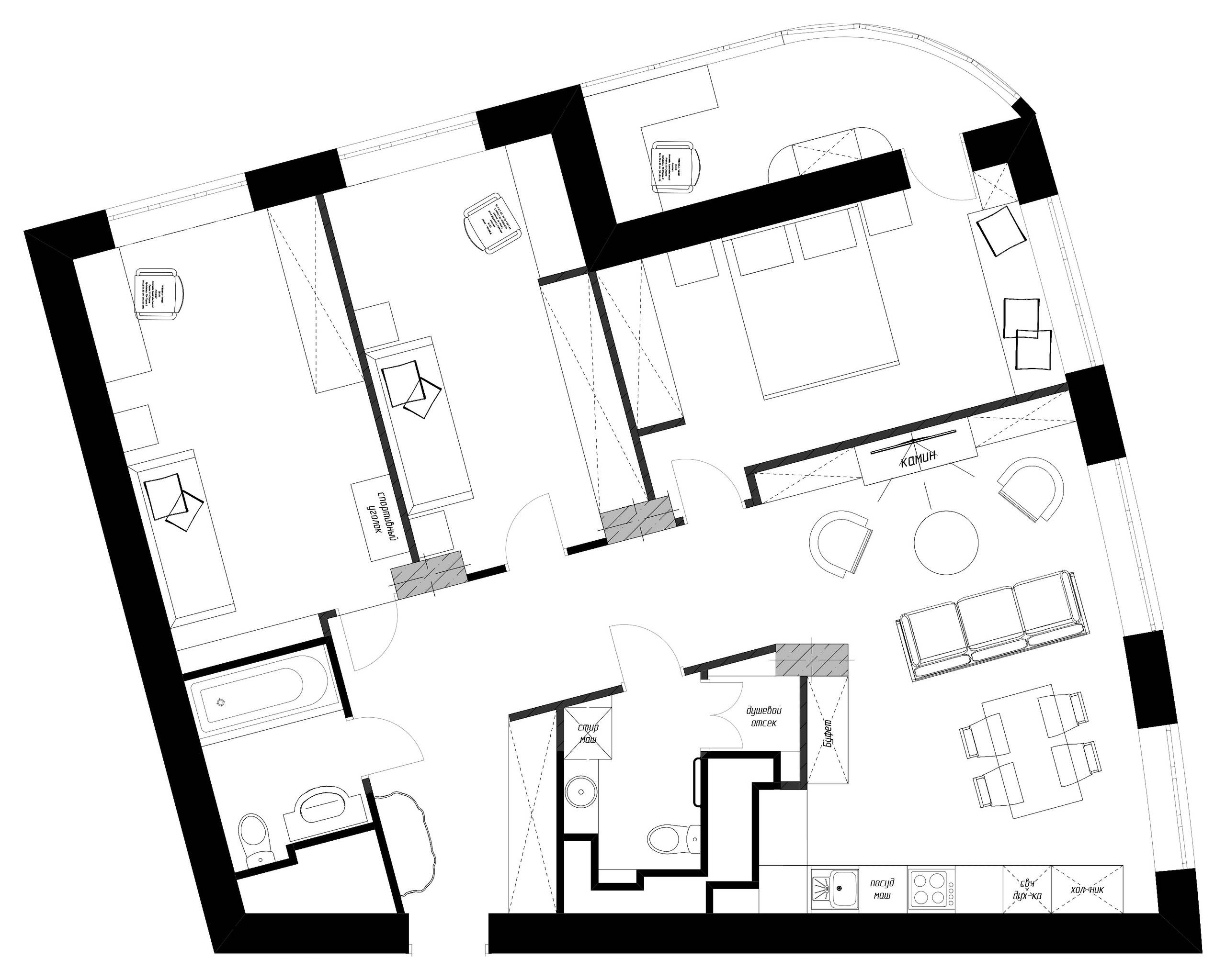 Houzz тур: Прованс с видом на реку для молодой семьи