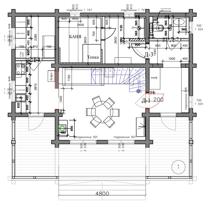 Houzz тур: Дача, ставшая семейным загородным домом