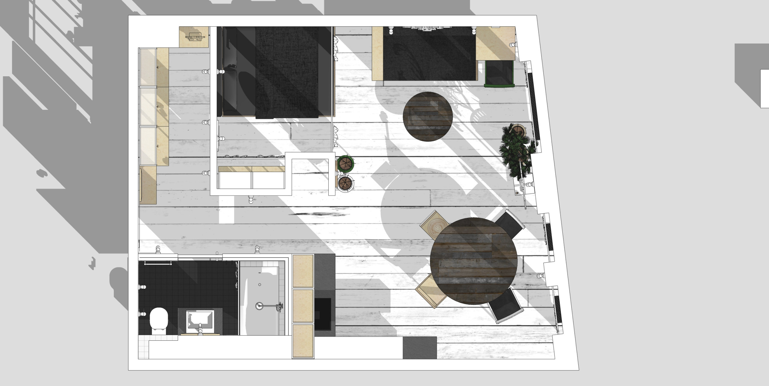 Houzz тур: Экспериментальная квартира для... копирования