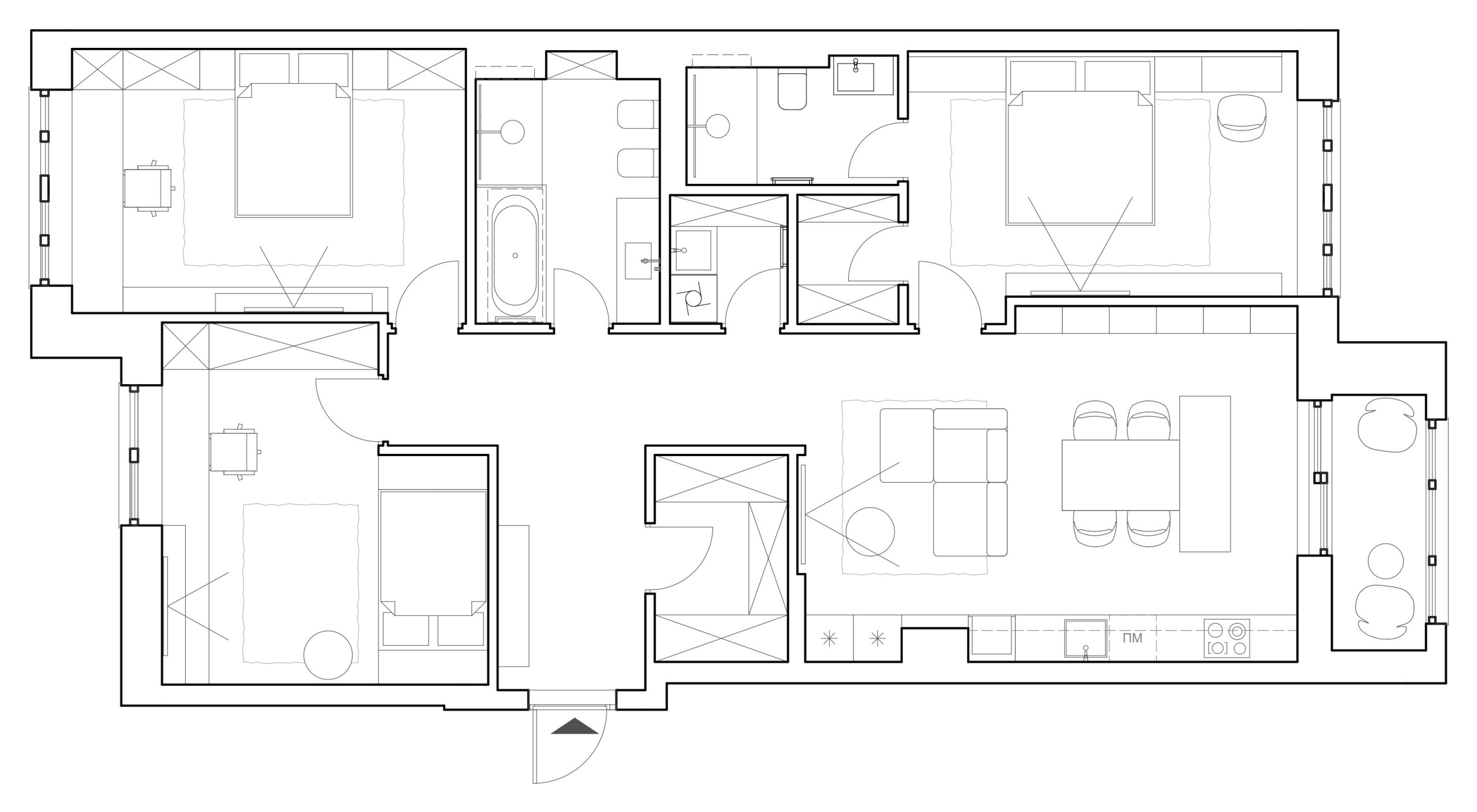 Проект недели: Монохромная детская для любителя кактусов