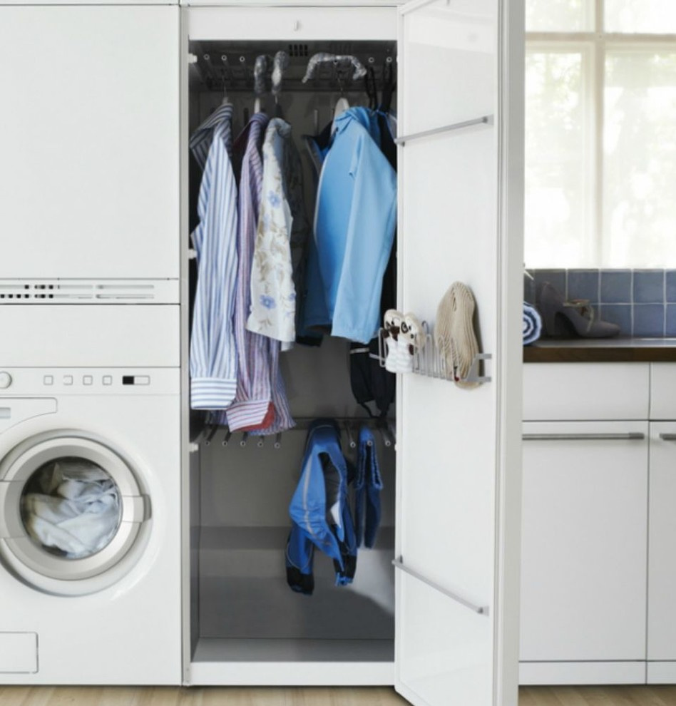 Вопрос: Где сушить белье, если не «на веревочке»?