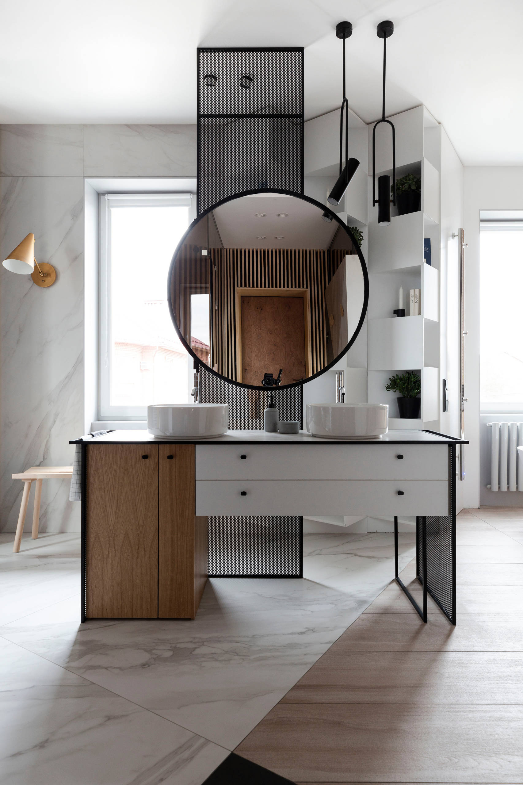 Проект недели: Авангард — в ванной и сауне