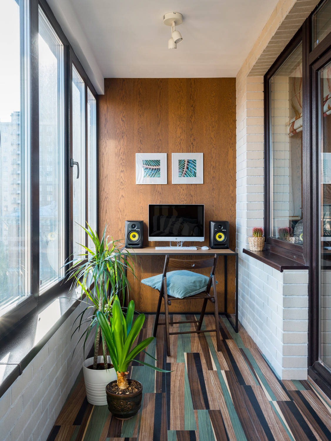 До и после: Двухкомнатная квартира с этническими деталями