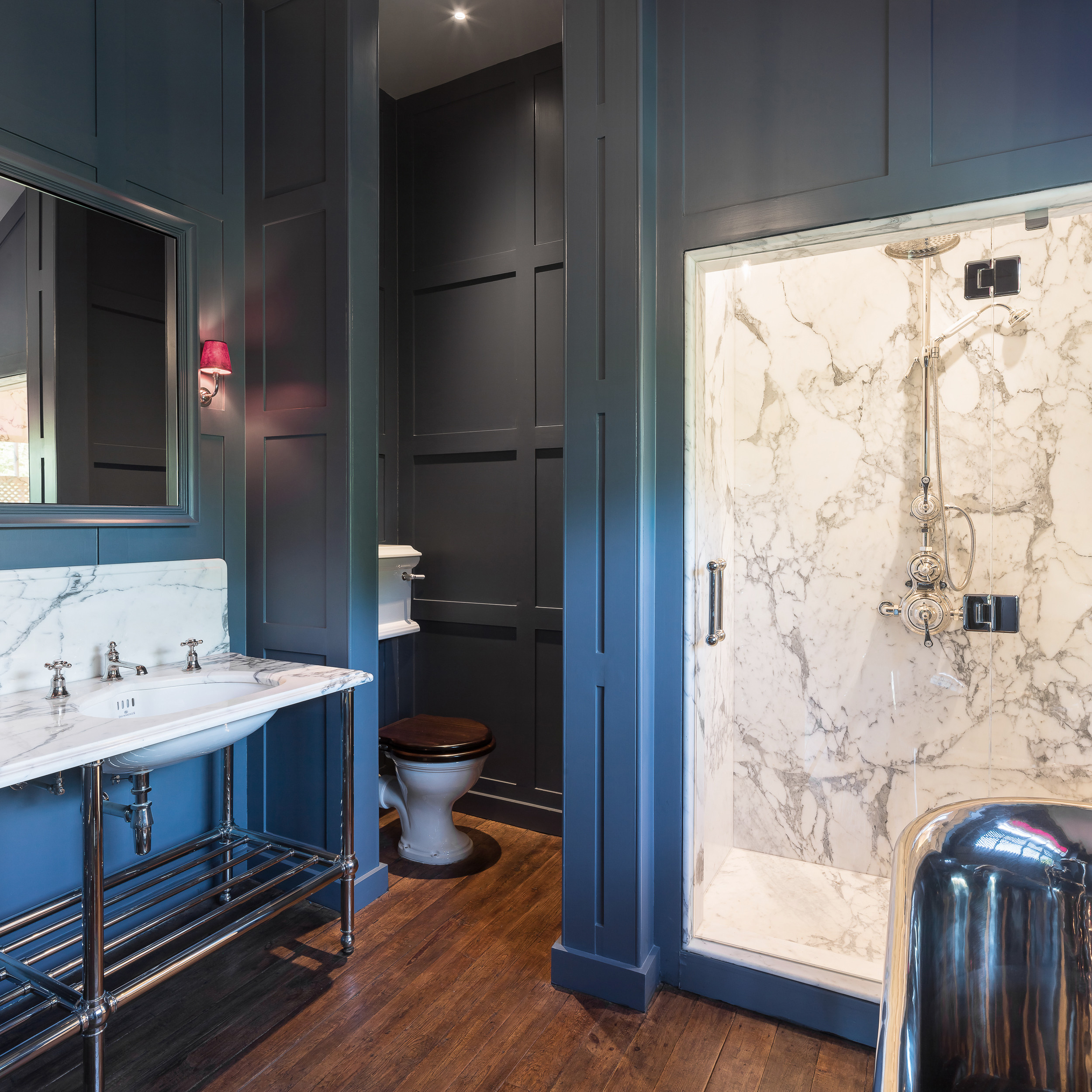 Просто фото: 18 фартуков для ванной комнаты