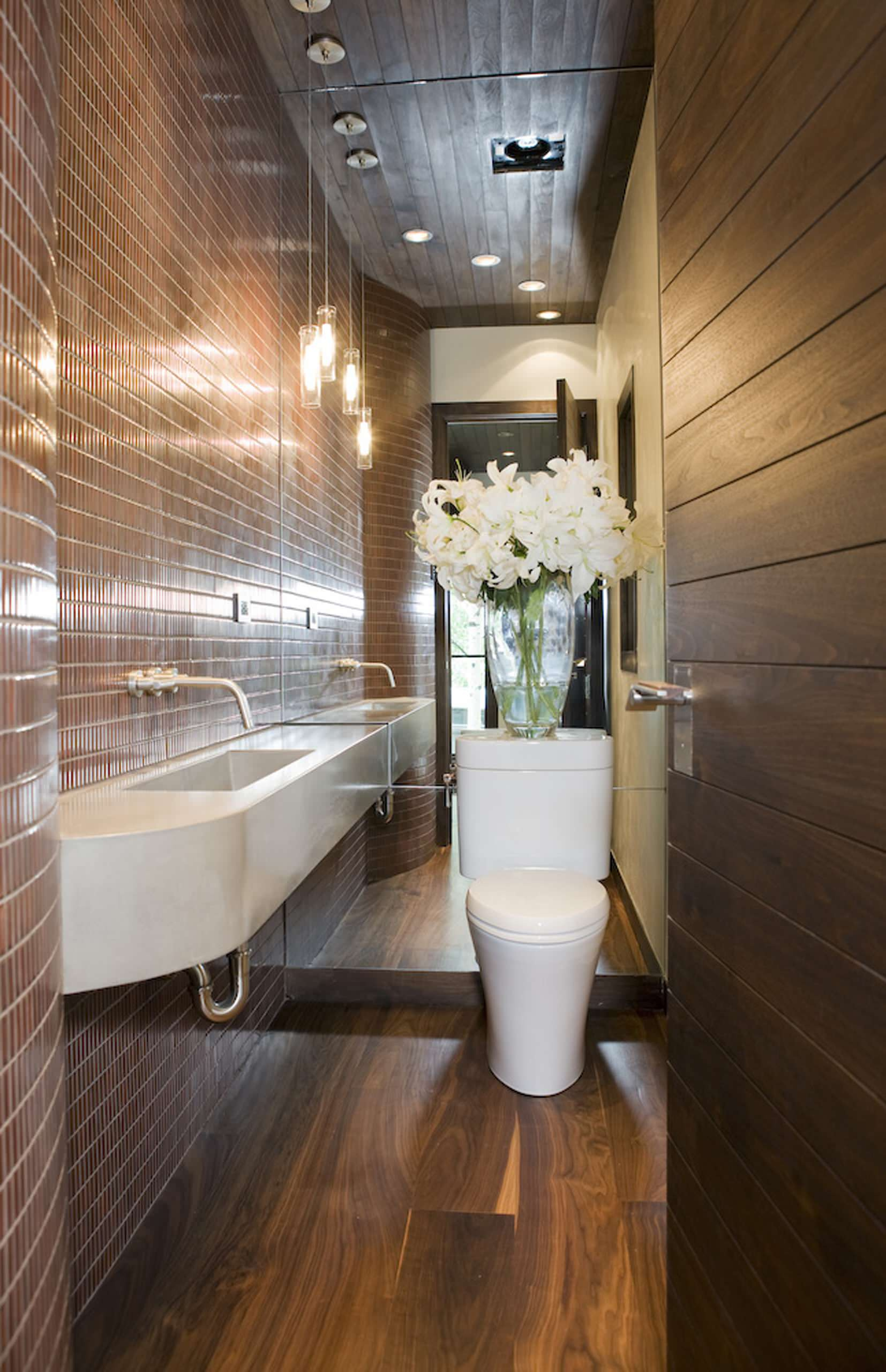 Фотоохота: 101 идея для обустройства гостевого санузла