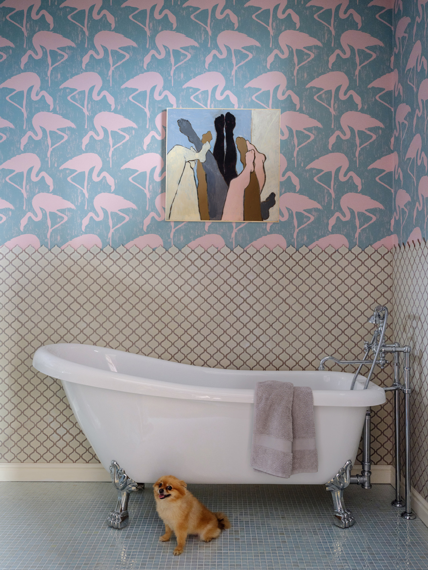 В гостях: Яркий таунхаус дизайнера в Подмосковье